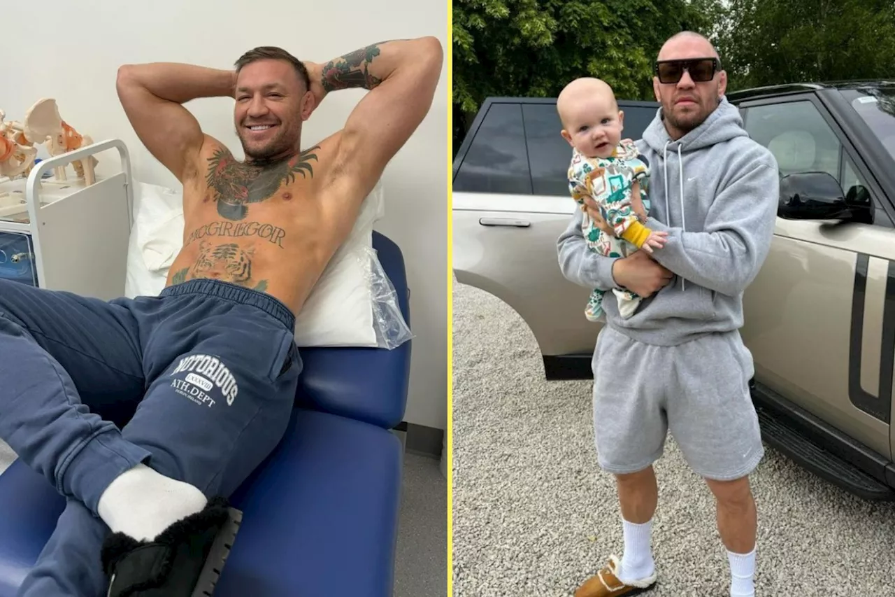 Conor McGregor looks dramatically different in first picture since injury forced UFC 303 withdrawal...