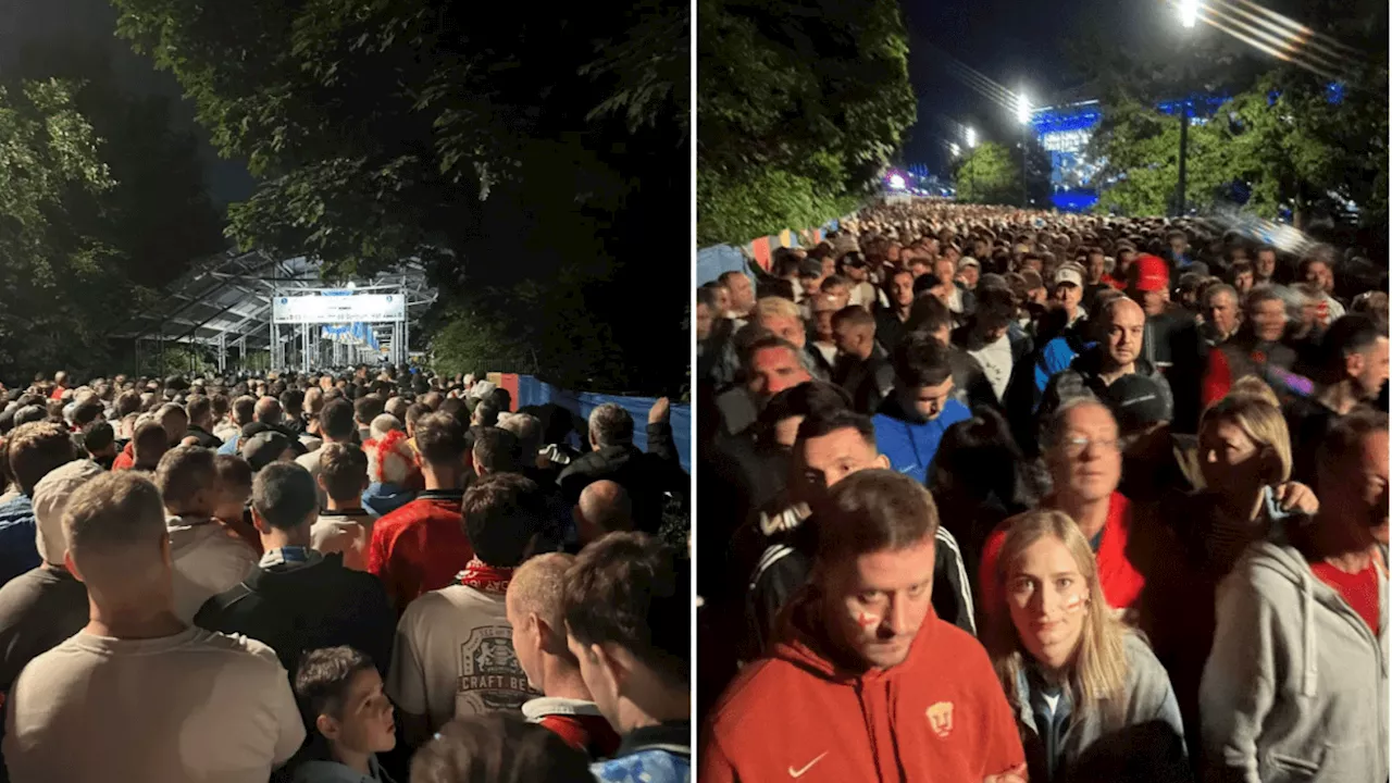 ‘Absolute carnage’: Euros fans fear repeat of crowd crushes waiting for trams