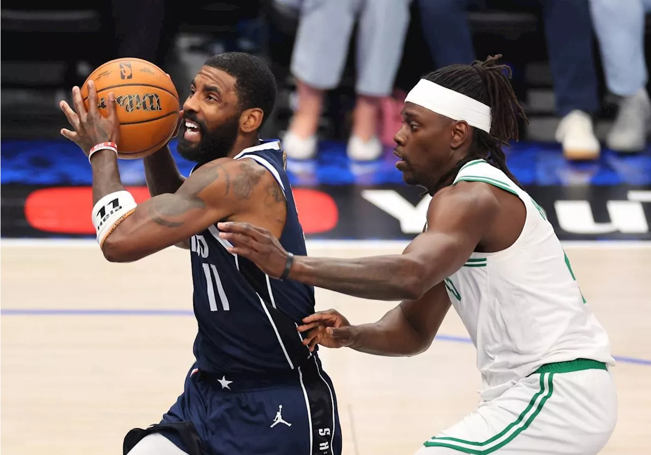 In hostile Boston, Mavs' Irving aims to keep focus on NBA Finals challenge