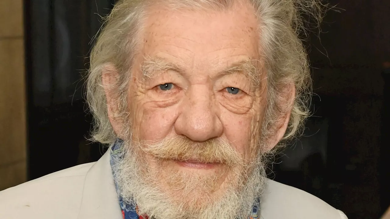 Sir Ian McKellen, 85, rushed to hospital after actor falls off stage during theatre performance...