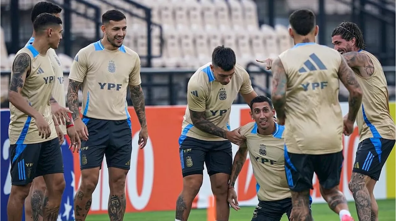 Copa América: Rodrigo De Paul compartió un DIVERTIDO momento entre los jugadores de la Selección argentina