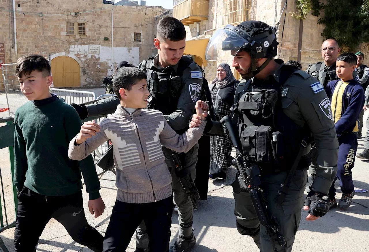 Israel Is Currently Imprisoning at Least 240 Children in West Bank, Group Says