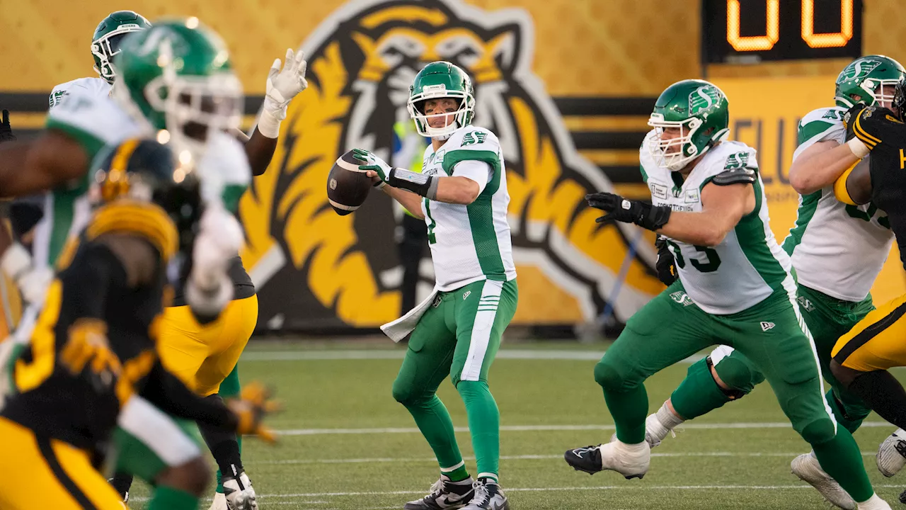 Roughriders storm back, steal win from Ticats