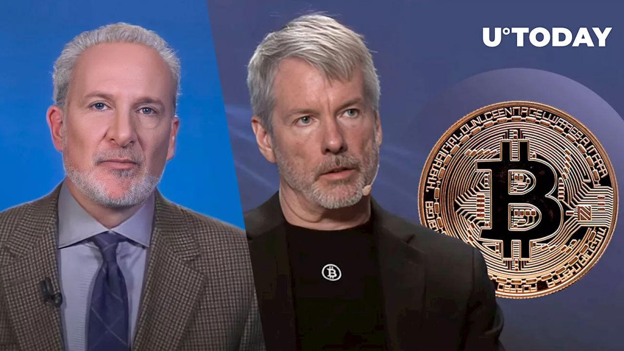 Bitcoin and MicroStrategy on Brink of Collapse? Peter Schiff Sounds Alarm