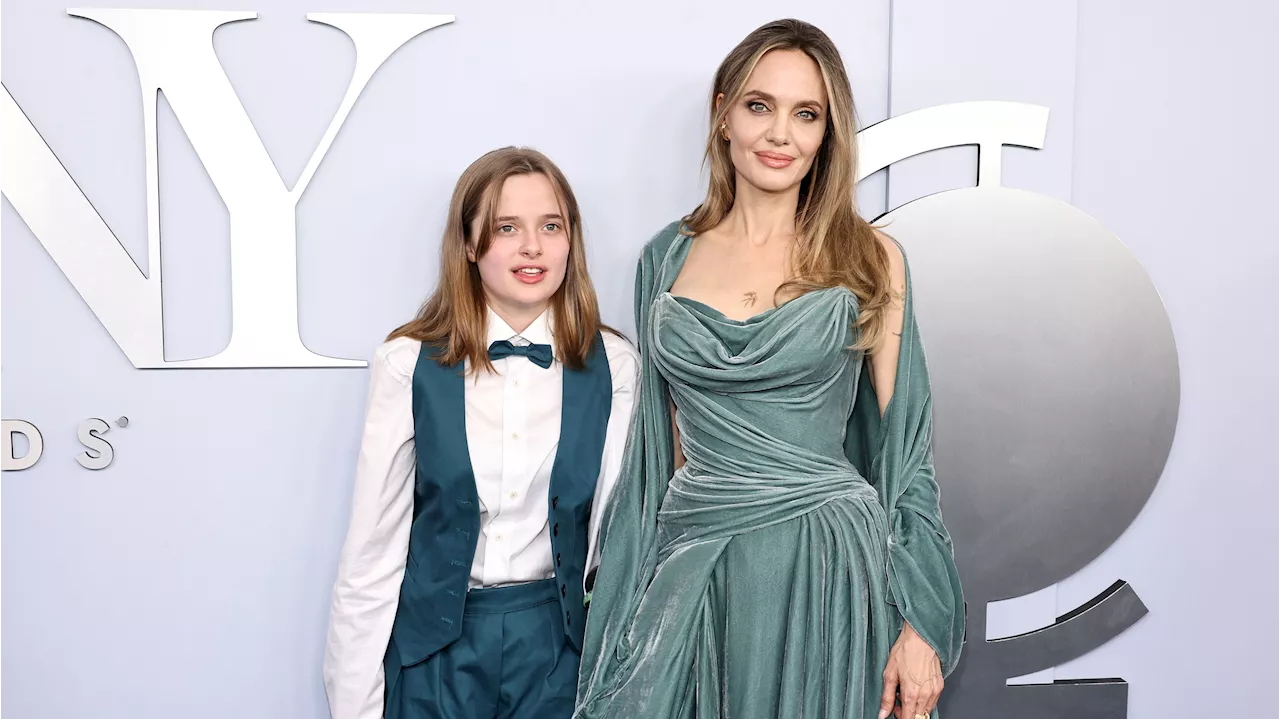 Angelina Jolie célèbre son triomphe aux Tony Awards avec sa fille Vivienne