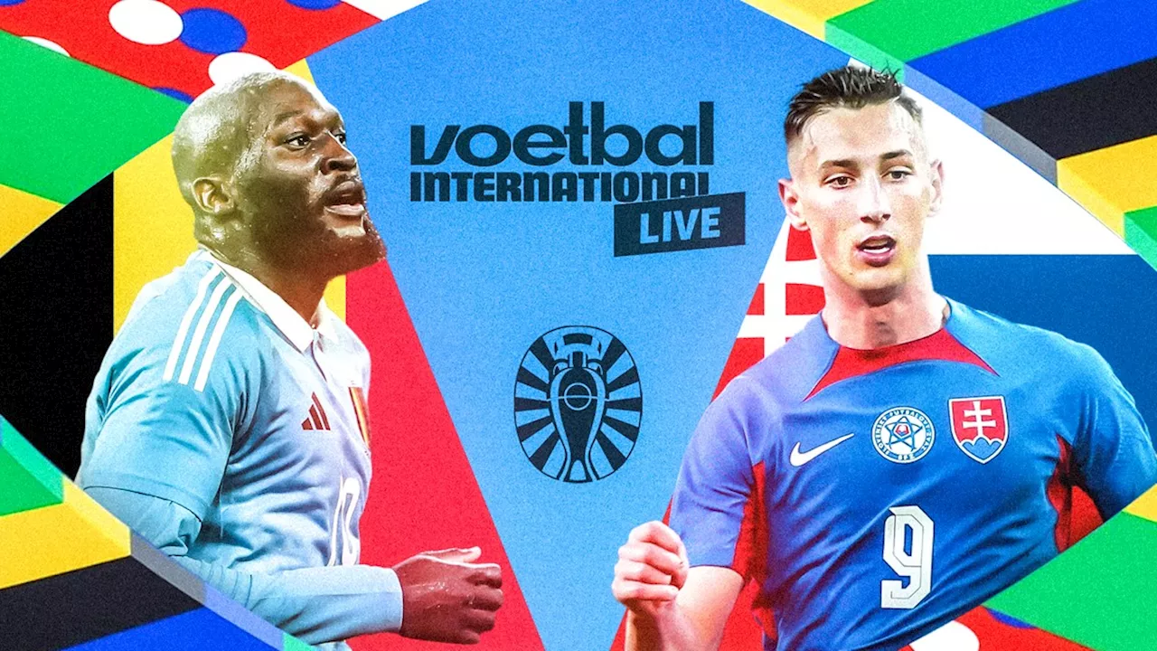 VI Live: België telt af naar eerste groepsduel met Slowakije