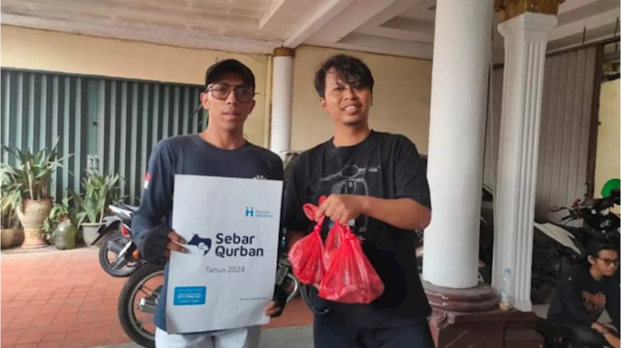 IJTI Korda Depok dan HI Distribusikan Daging Kurban ke Sopir Ambulans