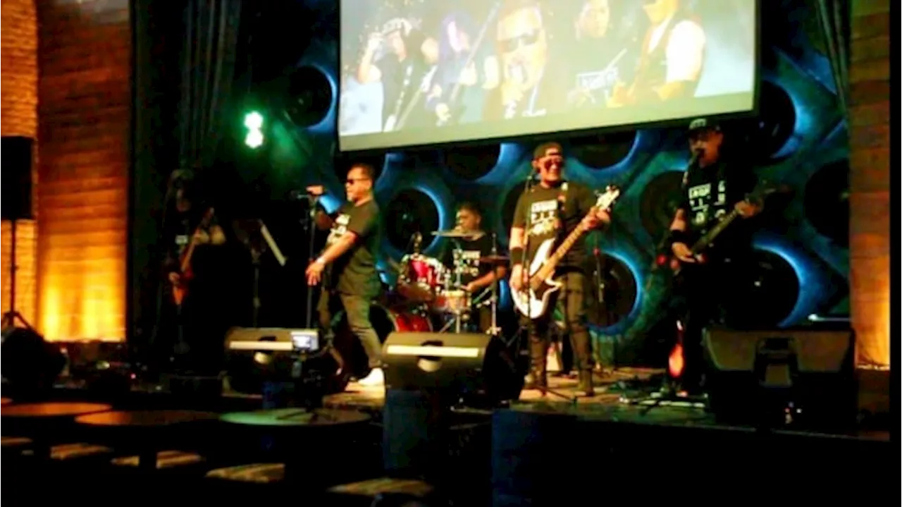 Road Show Pertama, Grup Band Lawang Pitu Merilis Album Anugerah Harmoni di Hard Rock Cafe Bali