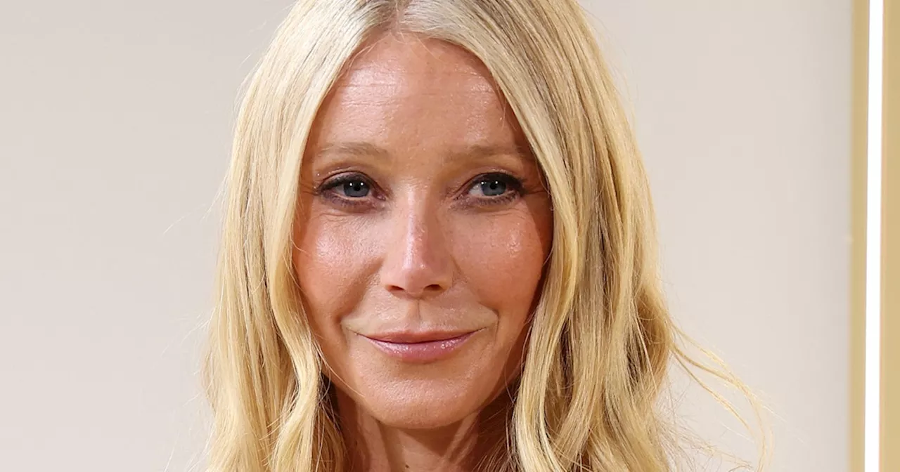 Gwyneth Paltrow's Blinged Out Sheer Party Dress Is Impossible To Miss