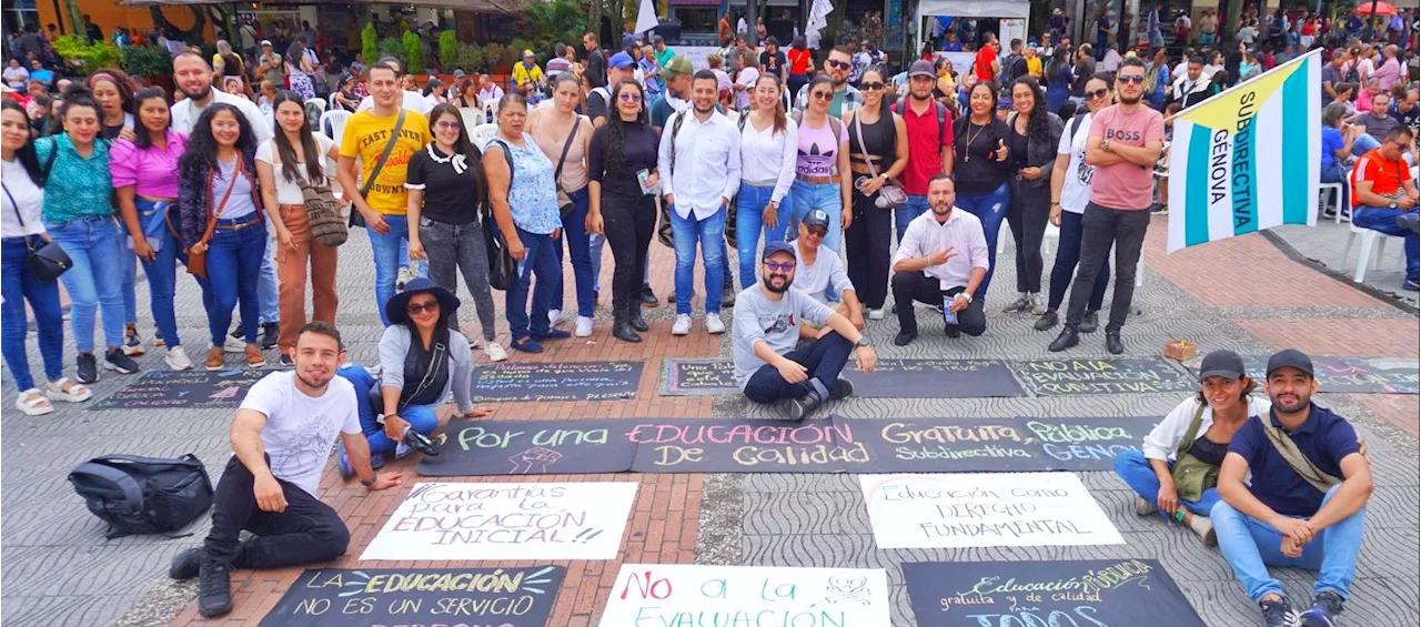 Este lunes, Fecode realiza la ‘gran toma’ de Bogotá, en defensa de la educación pública