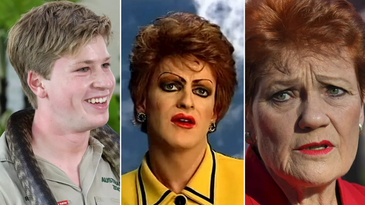 Pauline Pantsdown speaks amid Pauline Hanson’s stoush with Robert Irwin