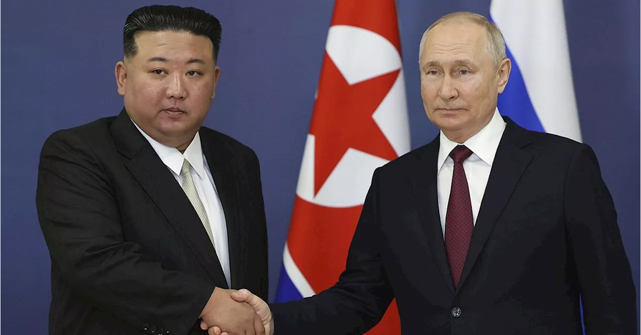 Russian President Vladimir Putin makes rare visit to North Korea, an old ally