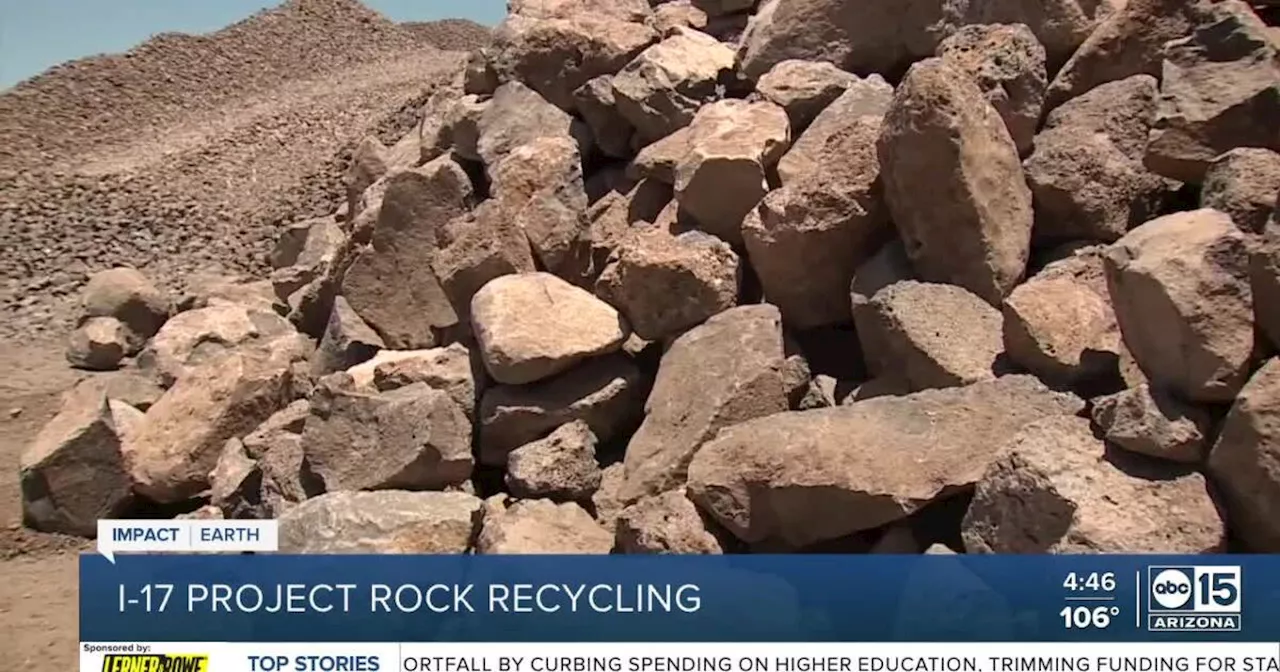 Sustainability one rock at a time through ADOT's rock garden