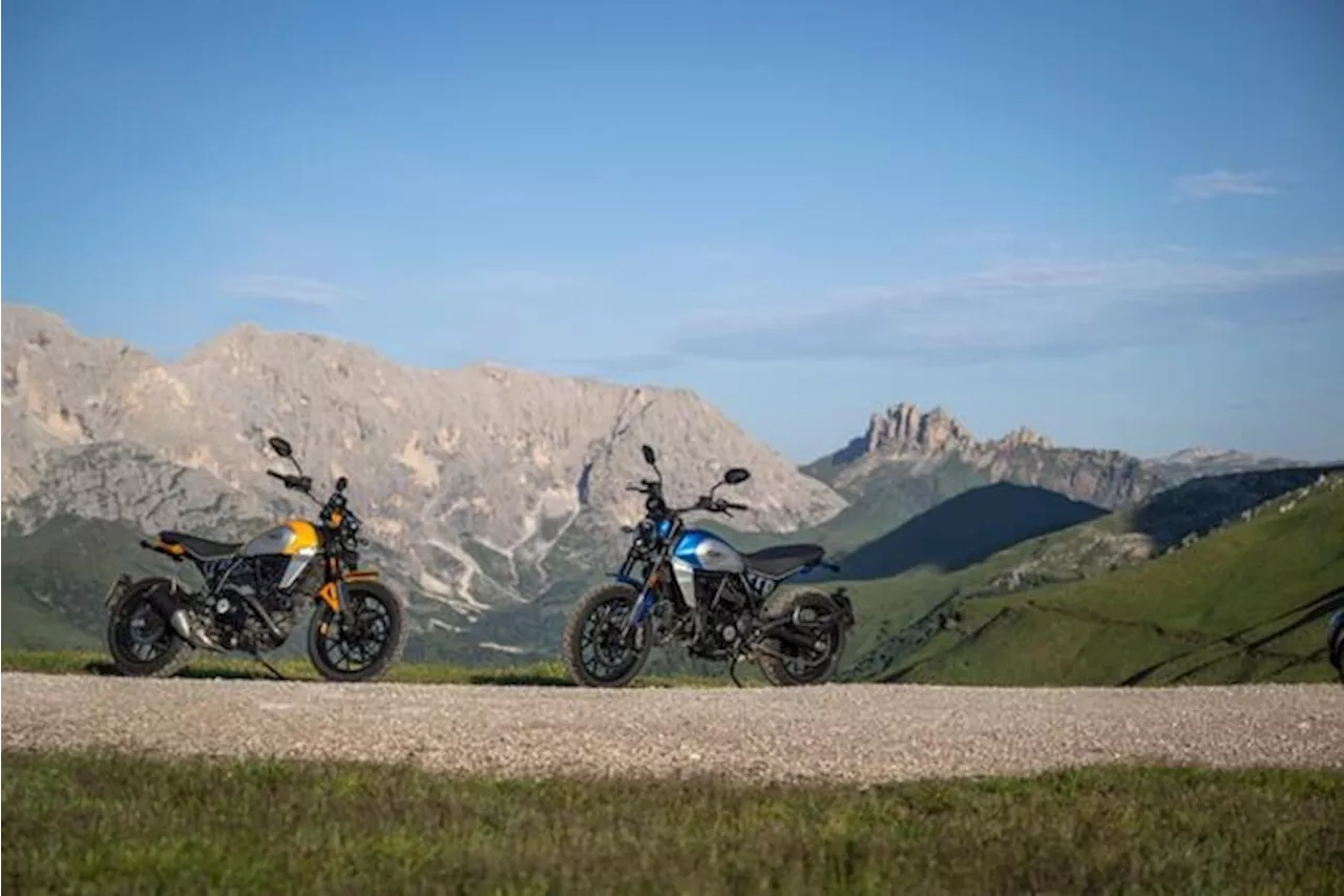 Scrambler Ducati alla scalata virtuale del Monte Bianco