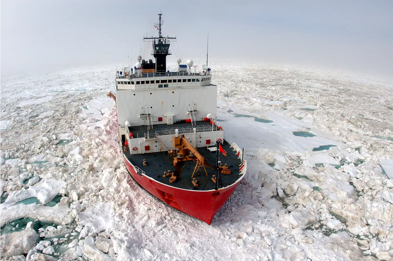 Coast Guard icebreaker Healy headed to Alaska for 3 Arctic research missions