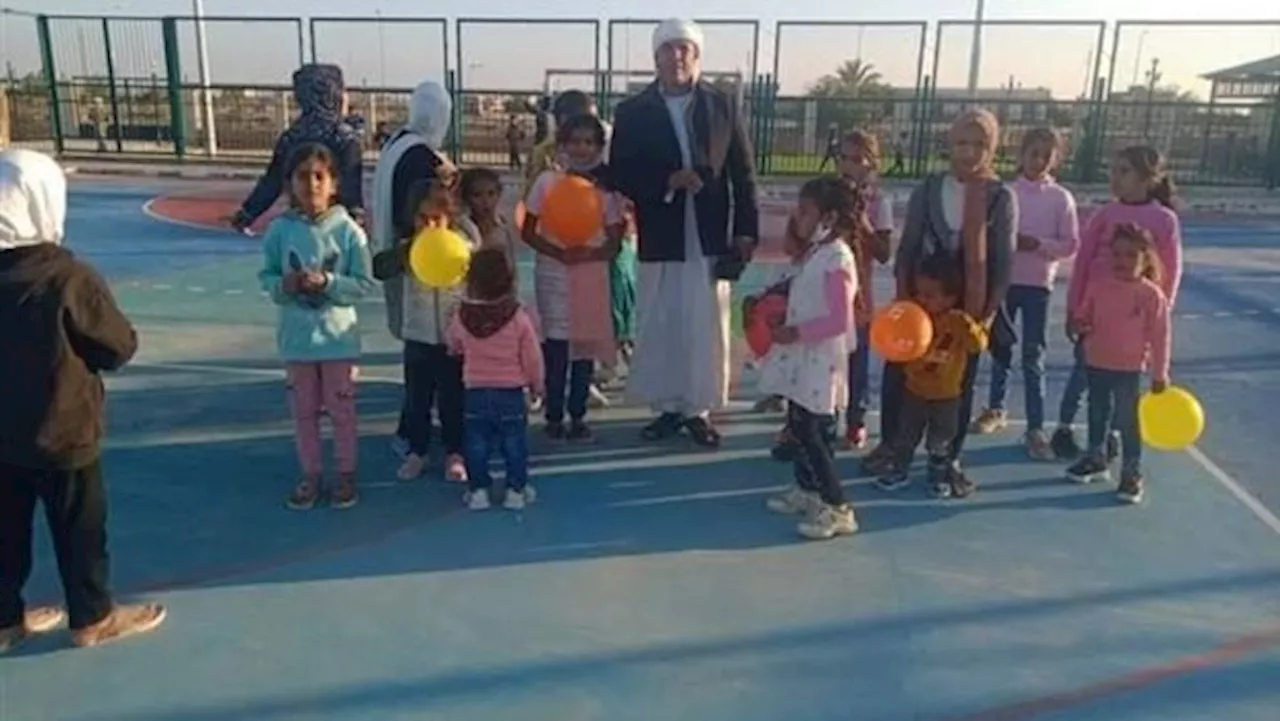 مبادرة «العيد أحلى بمراكز الشباب» تواصل فعالياتها ثالث أيام عيد الأضحى في بئر العبد