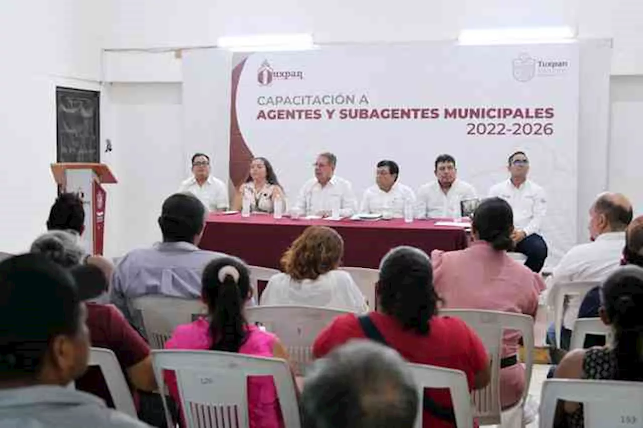 CEJAV capacita a agentes y subagentes municipales de Tuxpan en materia de Justicia Alternativa