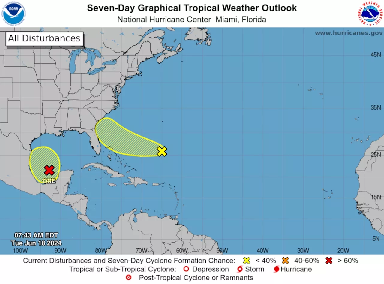 Tropical disturbance could bring tons of rain to Texas, but what about Alabama?