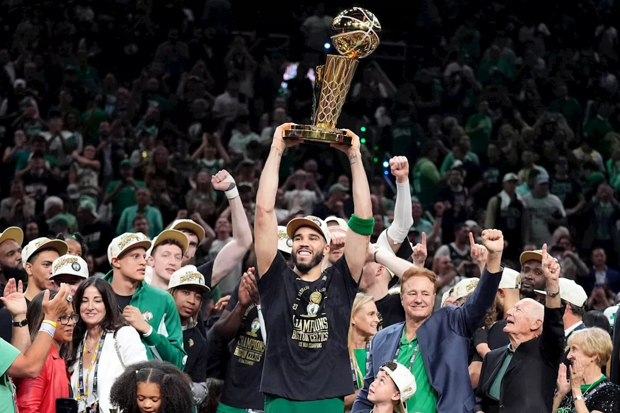 Celtics win 18th NBA championship with 106-88 Game 5 victory over Dallas Mavericks