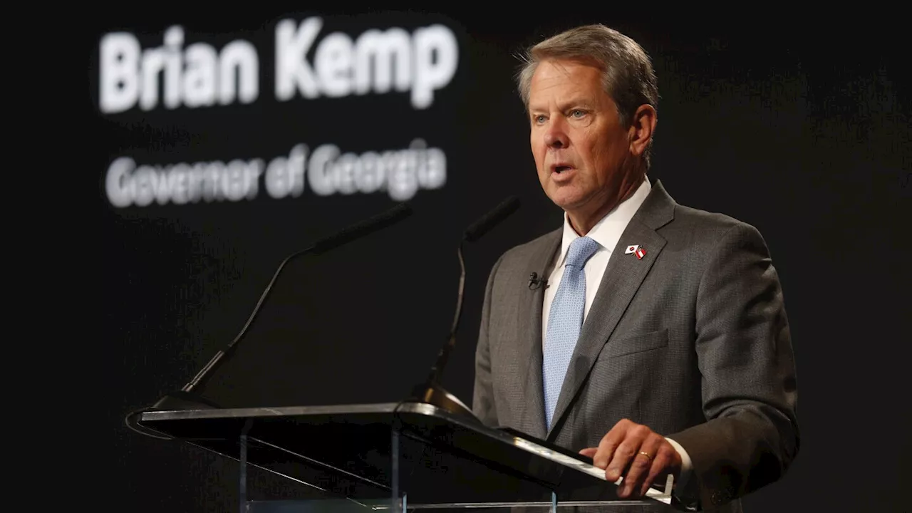 Georgia Gov. Brian Kemp meets South Korean President Yoon Suk Yeol during overseas trip