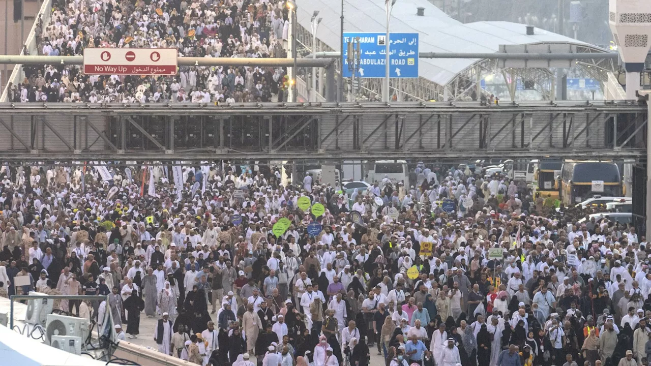 Muslim pilgrims warp up Hajj with final symbolic stoning of the devil and final circling of Kaaba