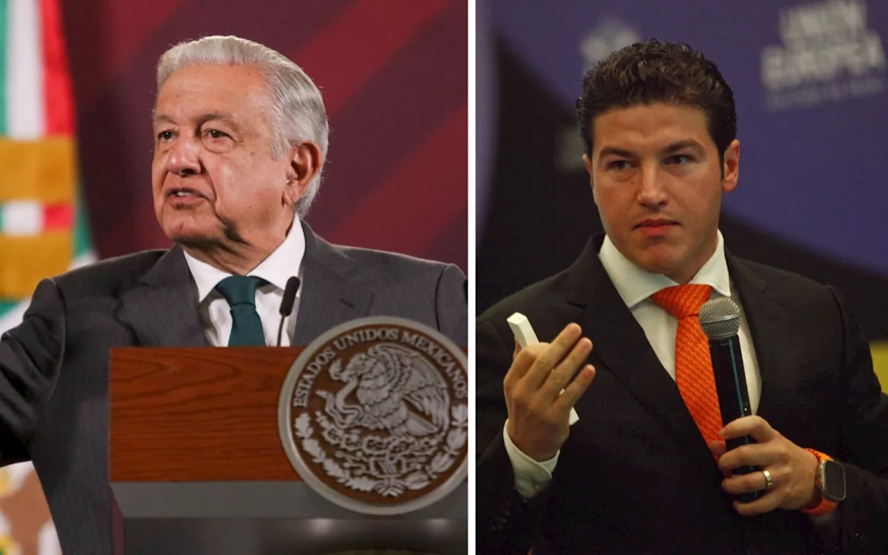 AMLO respalda a Samuel García ante ‘acoso’; ‘no está solo’, dice