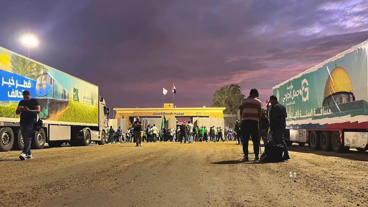 Palästinenser aus Gaza stranden in Kairo