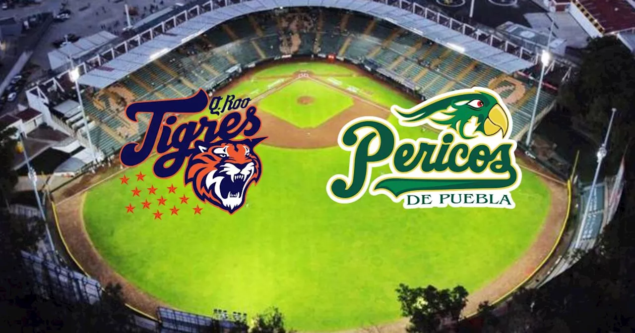 Transmisión EN VIVO Tigres de Quintana Roo vs Pericos de Puebla