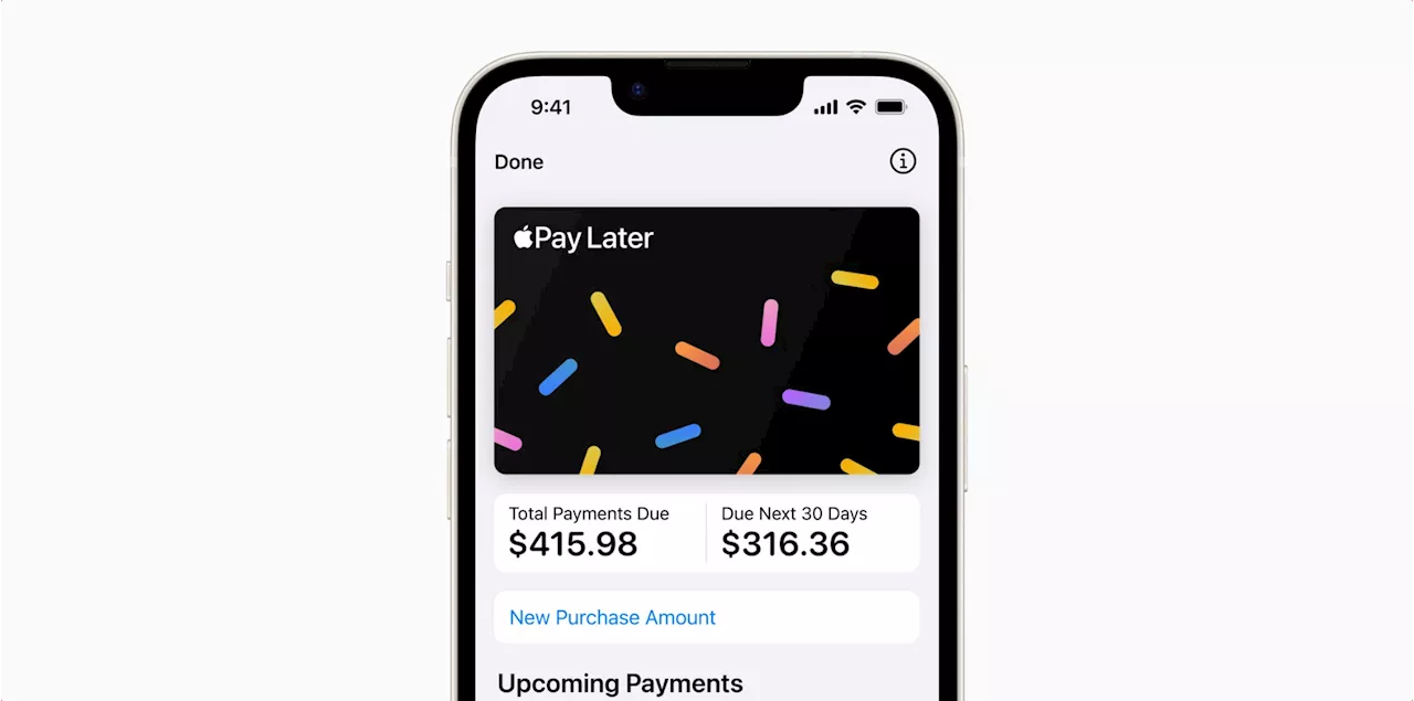 Apple is shutting down its Apple Pay Later service