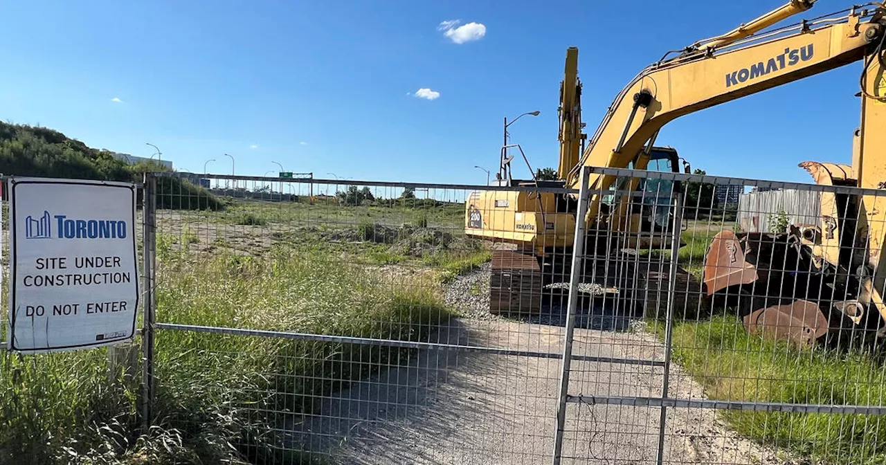 Toronto residents infuriated local park has been closed for construction with no progress