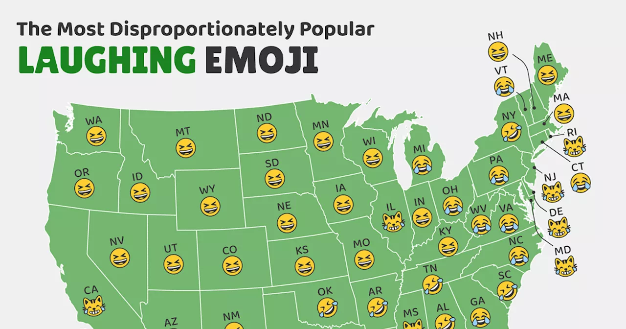 Online Laughter Mapped: The Countries And States That Laugh the Most