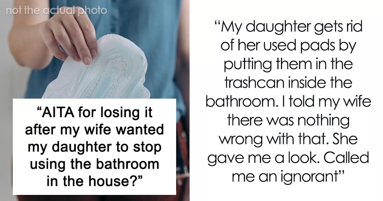 “Ridiculously Unreasonable”: Dad Refuses To Let Wife Ban His Daughter From The Family Bathroom