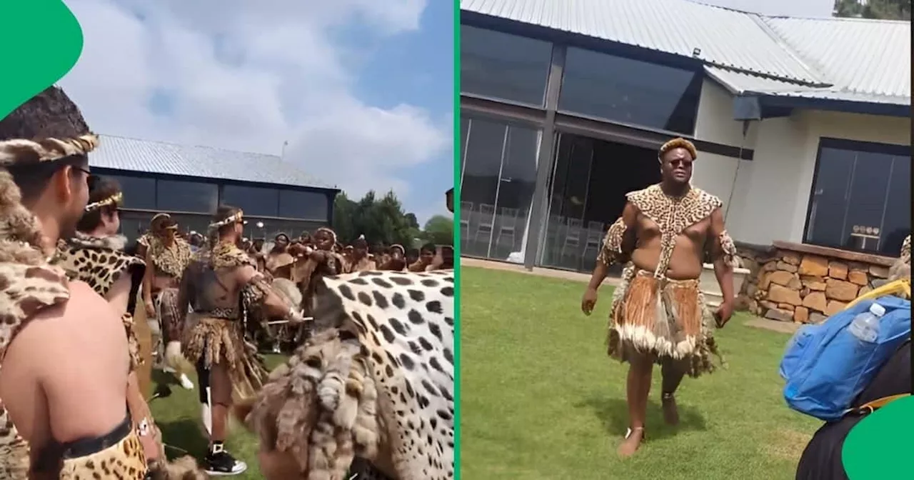 United in Culture: Black and White Mzansi Men Celebrate in Stunning Zulu Attire, SA Loving It