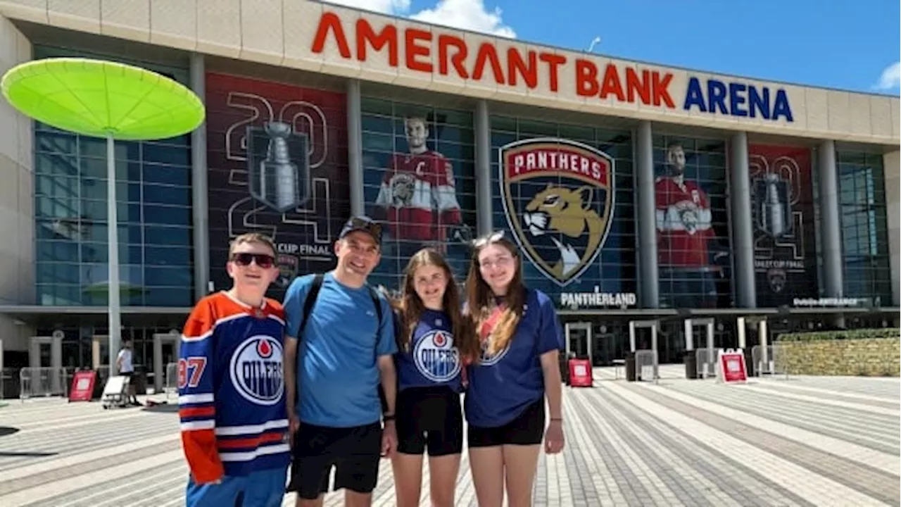 Oilers fans converge in Sunrise, Fla., for Game 5 of Stanley Cup final