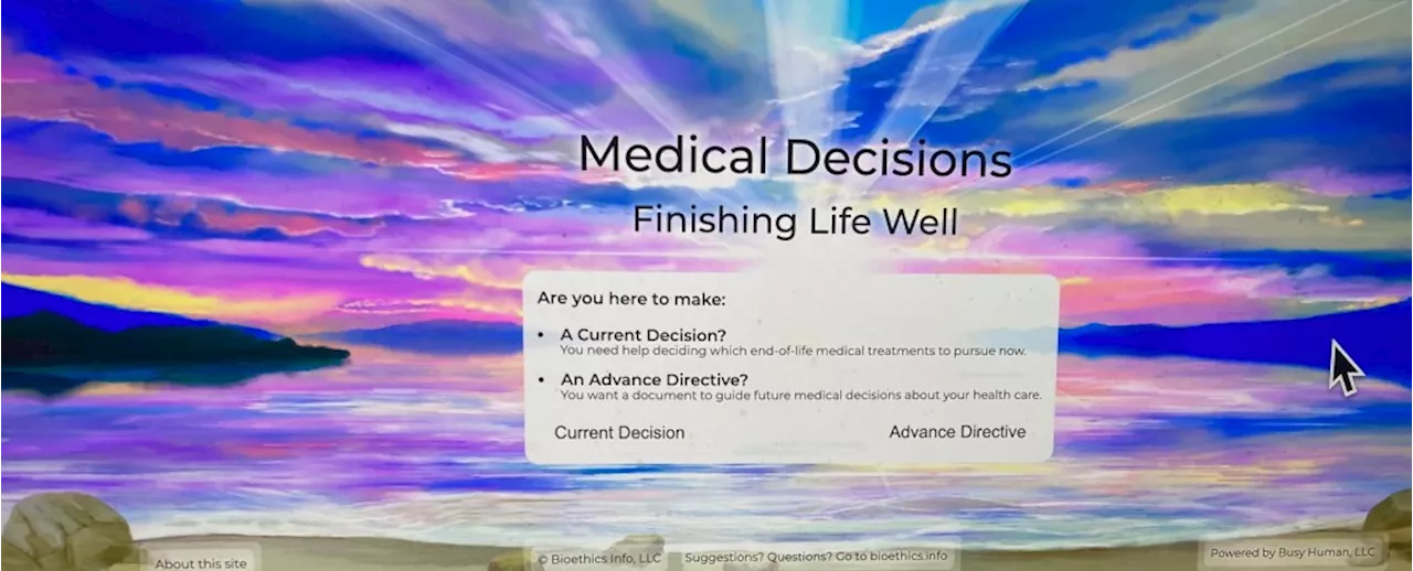 Wilmette professor creates free website to help with end of life planning