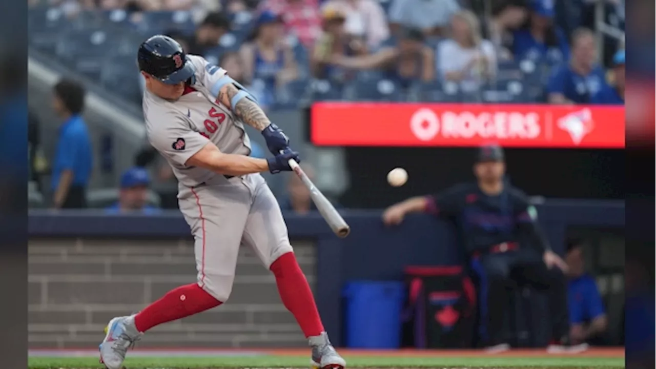 Red Sox slug four solo homers in 7-3 win over Blue Jays in series opener