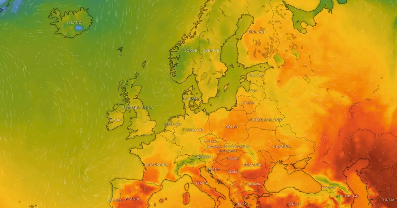 Varsler ekstreme temperaturer: Forsker: Her blir det verst