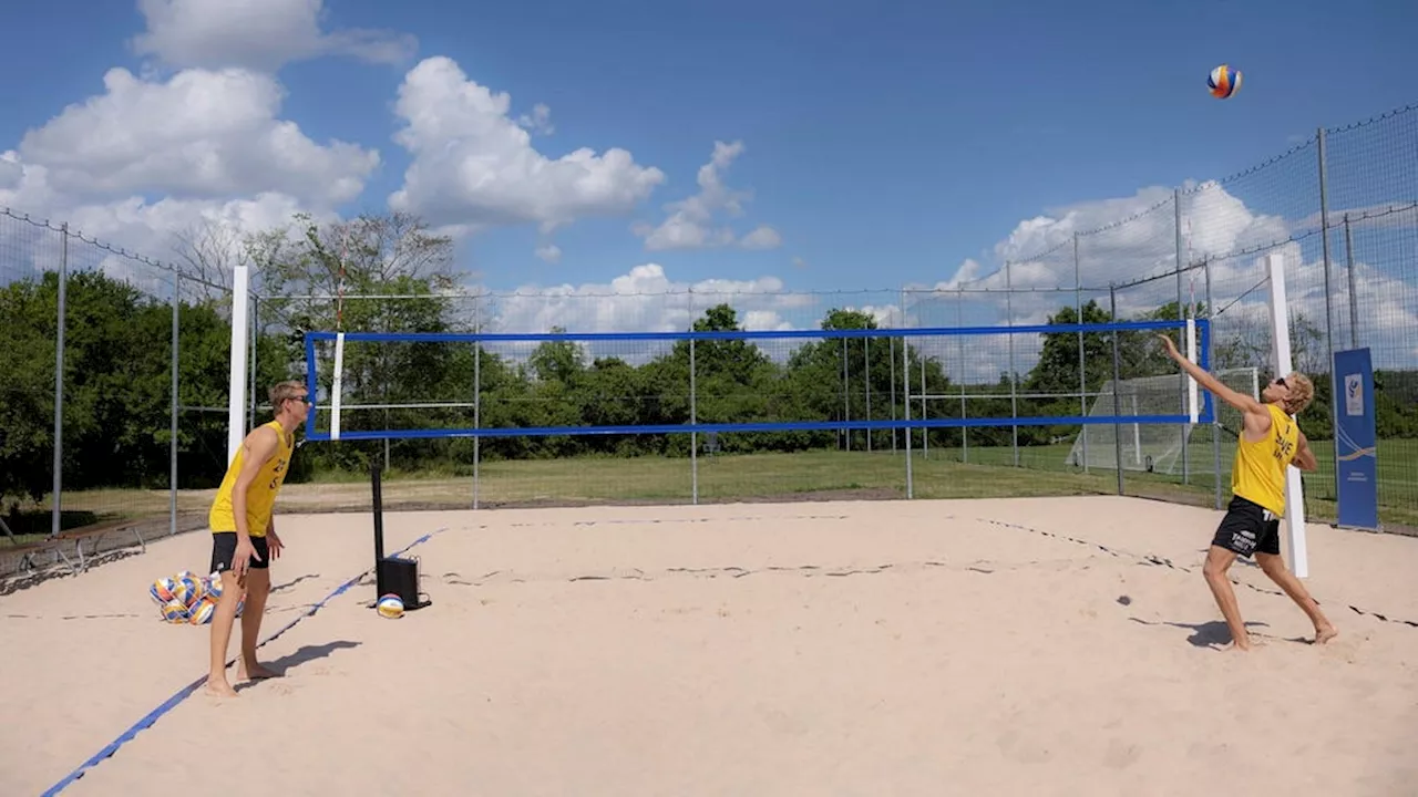 Ny hemmabana för svenska OS-hoppen i beachvolleyboll