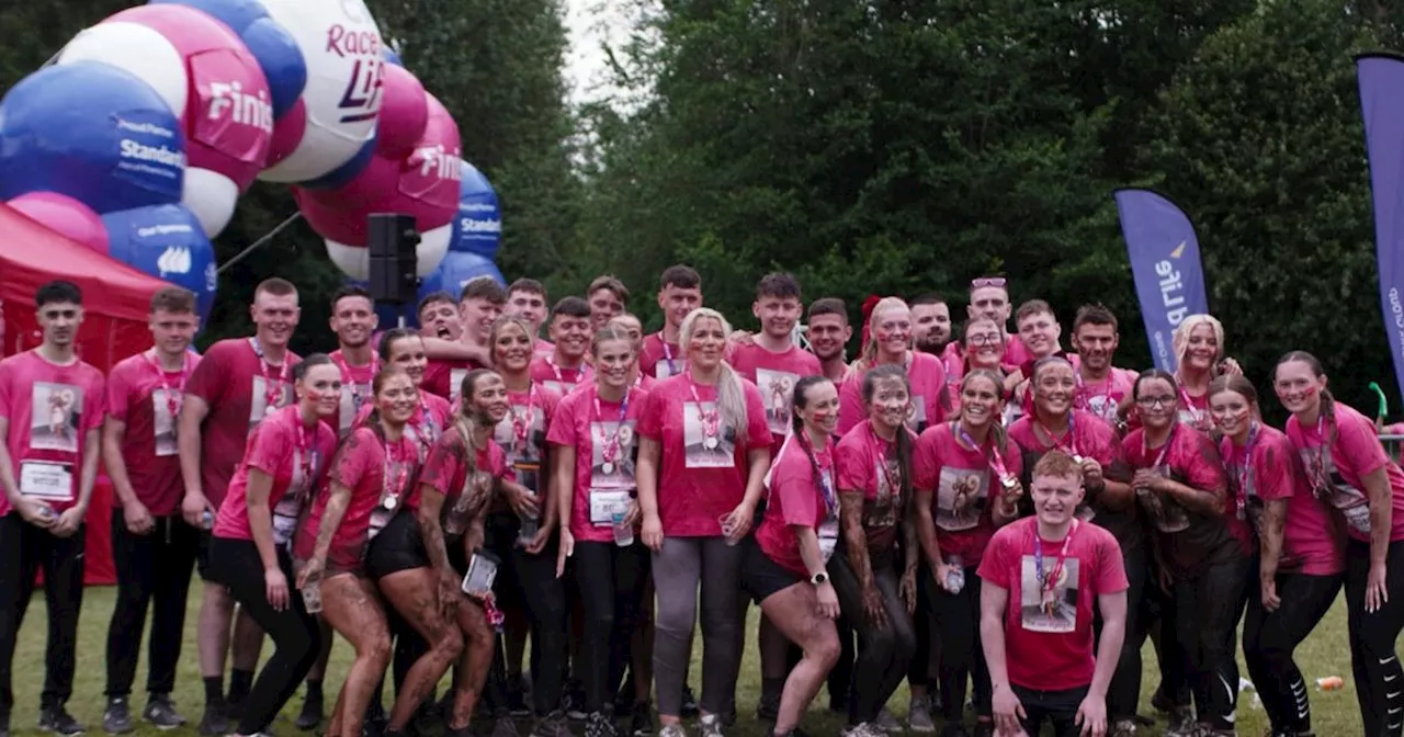 Pals of cancer-stricken Wishaw teen raise thousands thanks to Pretty Muddy event