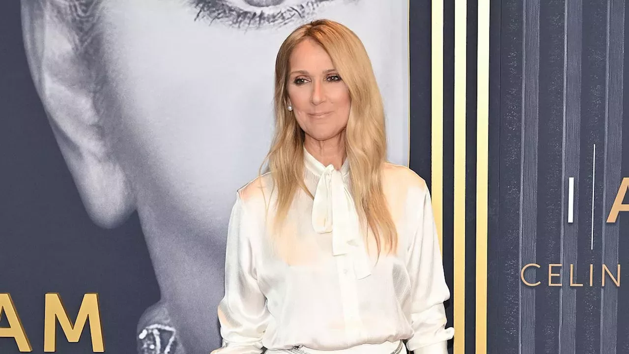 Celine Dion looks stunning as she makes a brave appearance