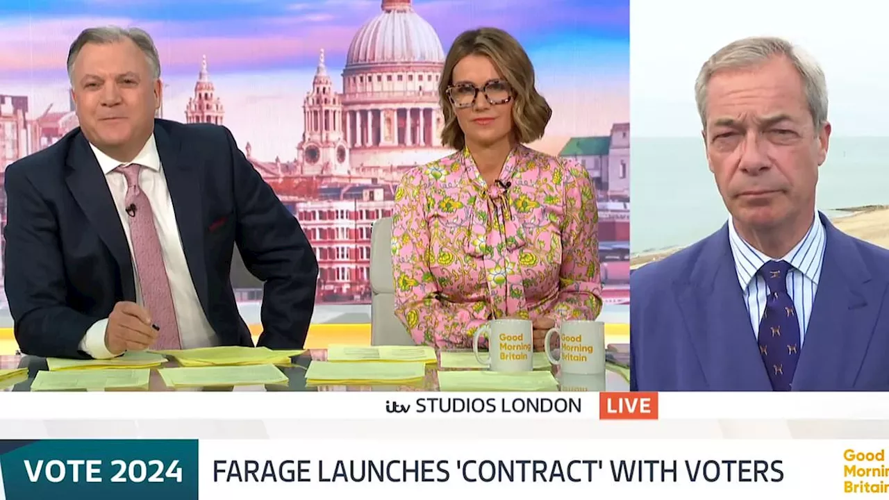 Nigel Farage and Ed Balls clash brutally on GMB over Reform plans