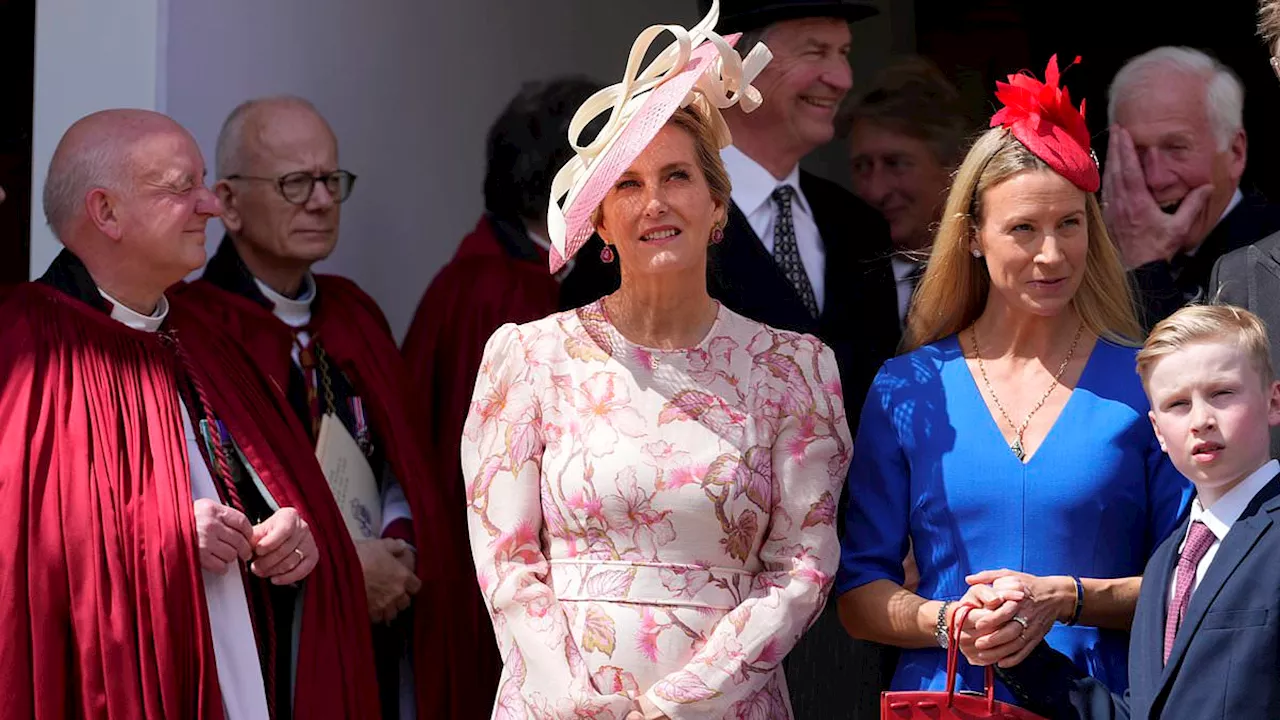 Sophie, Duchess of Edinburgh is radiant at Order of the Garter