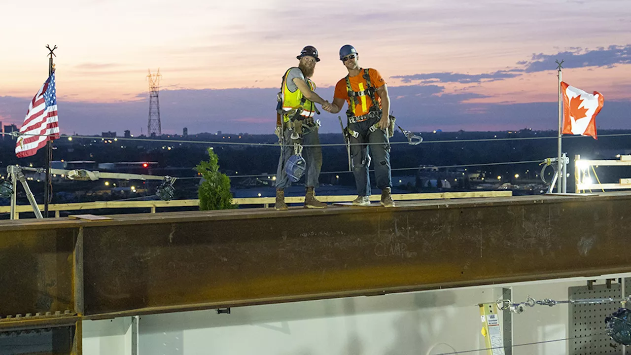 Gordie Howe bridge marks milestone as official crossing, work to continue into 2025