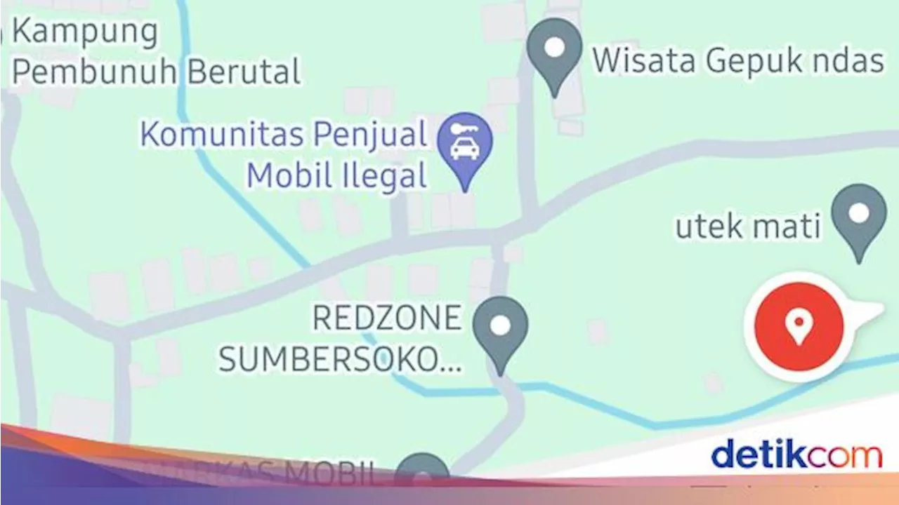 Ramai Tag Kampung Pembunuh di Google Maps Sumbersoko Pati, Camat Lapor Kominfo