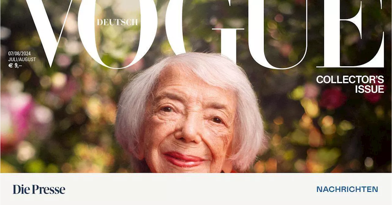 „Vogue“-Cover zeigt 102-jährige Holocaustüberlebende Margot Friedländer