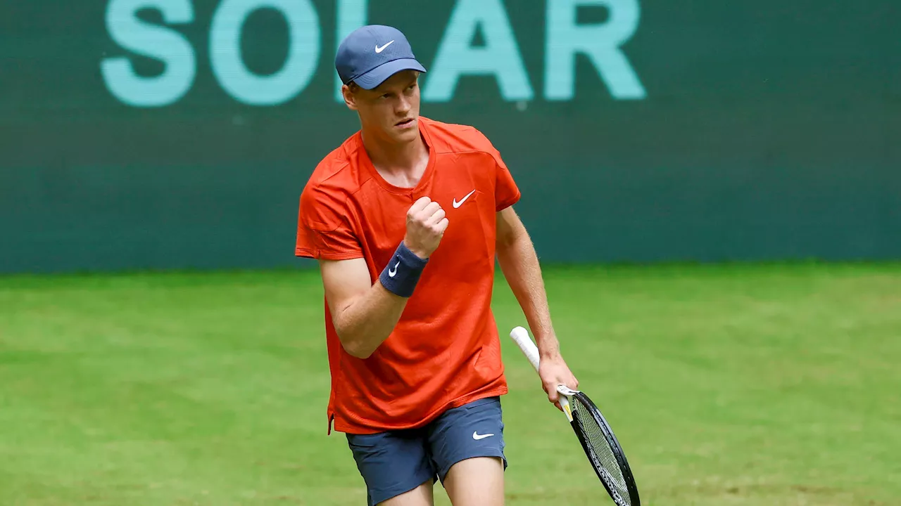 ATP Halle: Jannik Sinner dreht auf und erreicht Achtelfinale - Italiener wirft Tallon Griekspoor raus