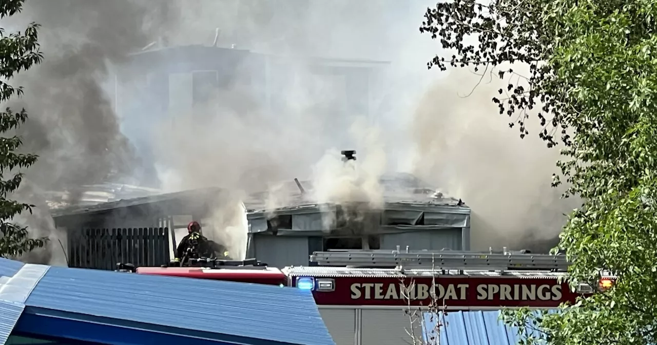 Small plane crashes into mobile home park near Steamboat Springs Airport, Colorado