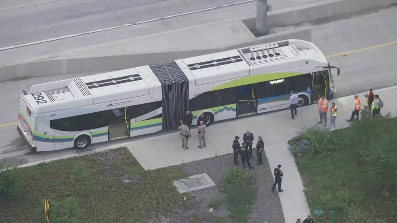 Passenger shot in bus traveling on 10 Freeway in Baldwin Park