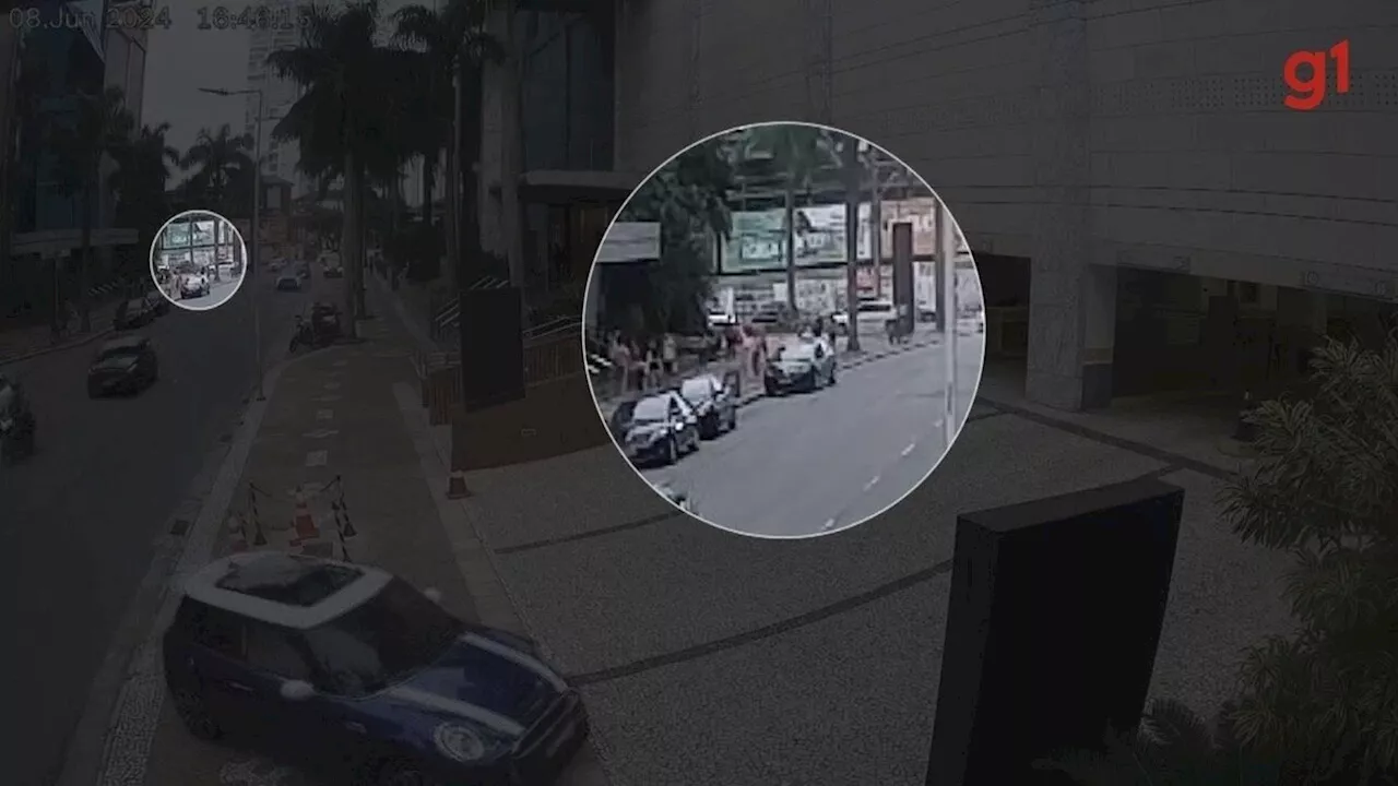 Câmera registra homem acusado de matar idoso com 'voadora' no momento da agressão; VEJA