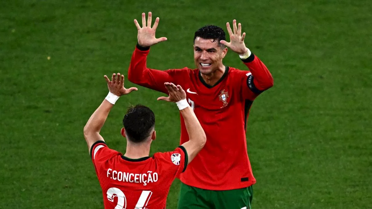 Tutti aspettano CR7, Conceicao jr. salva il Portogallo: gol al 92' e Repubblica Ceca rimontata